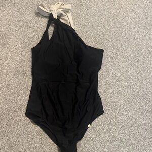 Stylish Black and Cream women’s  One Piece